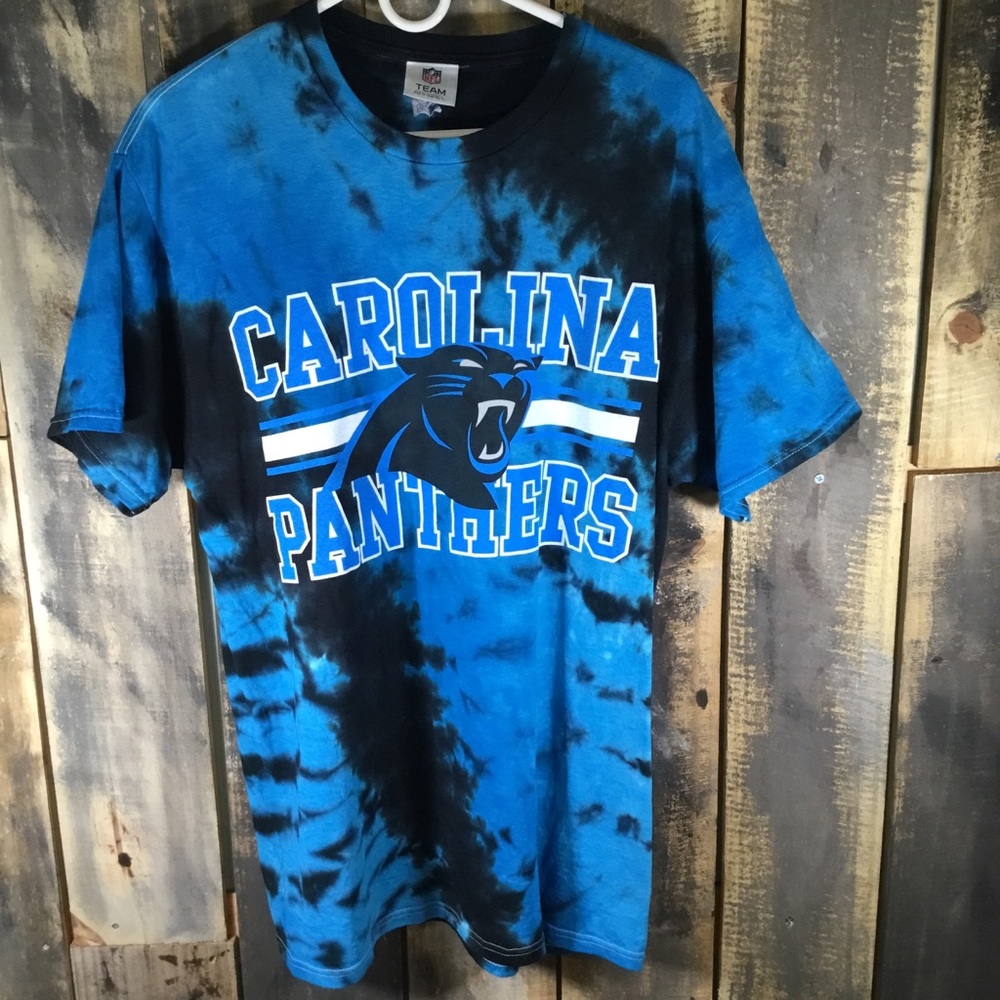 Carolina Panthers tie dye t-shirt men’s size large
